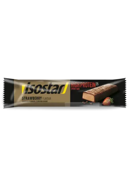 Baton High Protein cu aroma de capsuni, 35g, Isostar