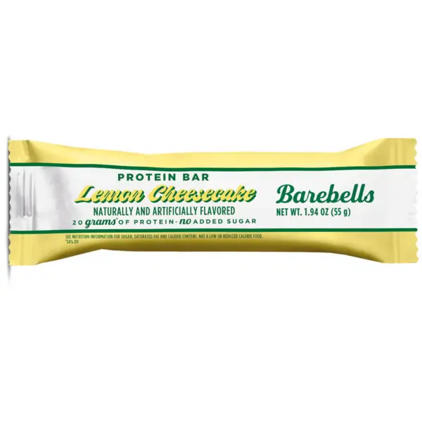 Baton Proteic cu Aroma de Cheesecake cu Lamaie fara Zahar Adaugat 55g