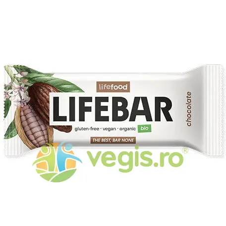 Baton Raw cu Ciocolata Ecologic/Bio 40g