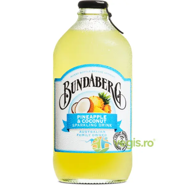 Bautura Carbogazoasa cu Ananas si Cocos Bundaberg 375ml