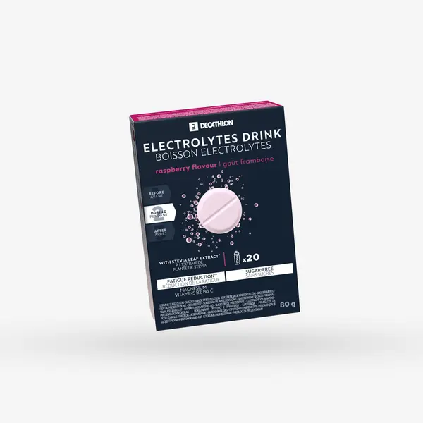 Băutură cu electroliți fără zahăr tablete efervescente fructe de pădure 20x4gr