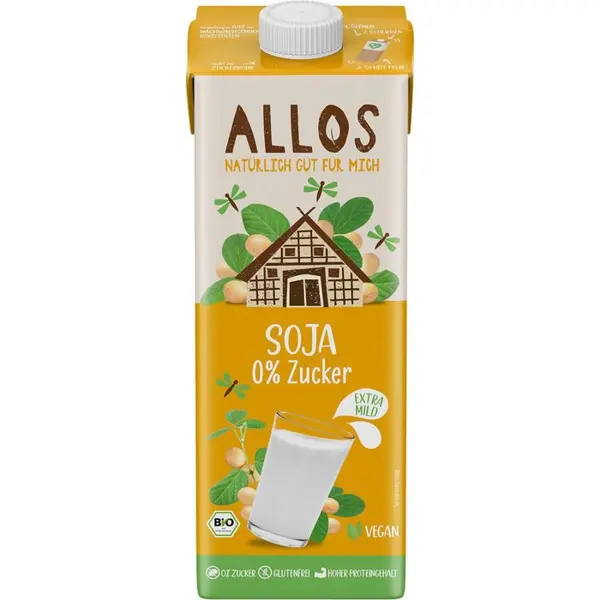 Bautura de soia fara gluten, eco - 1 L