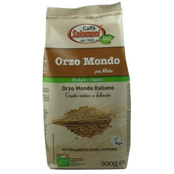 Bautura din Orz Bio Prajit, fara Cofeina, 500 g, Caffe Salomoni