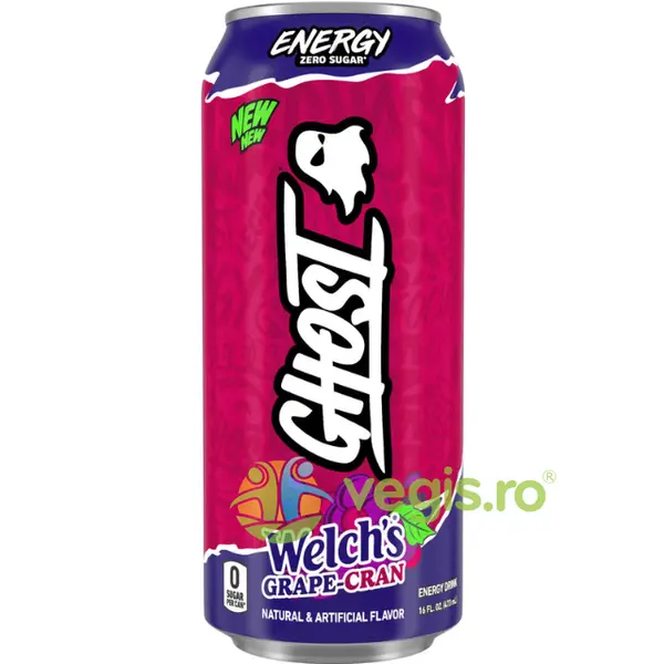 Bautura Energizanta cu Aroma de Welch's Grape Cran 473ml