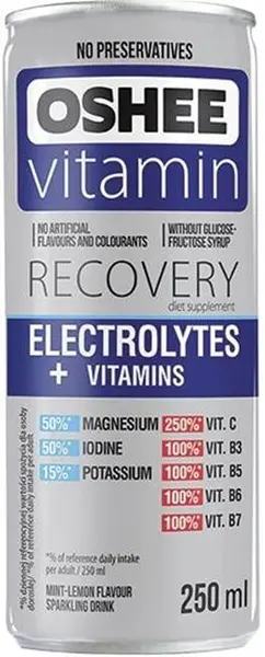 Băutură energizantă cu electroliți și vitamine, 250 ml, Oshee