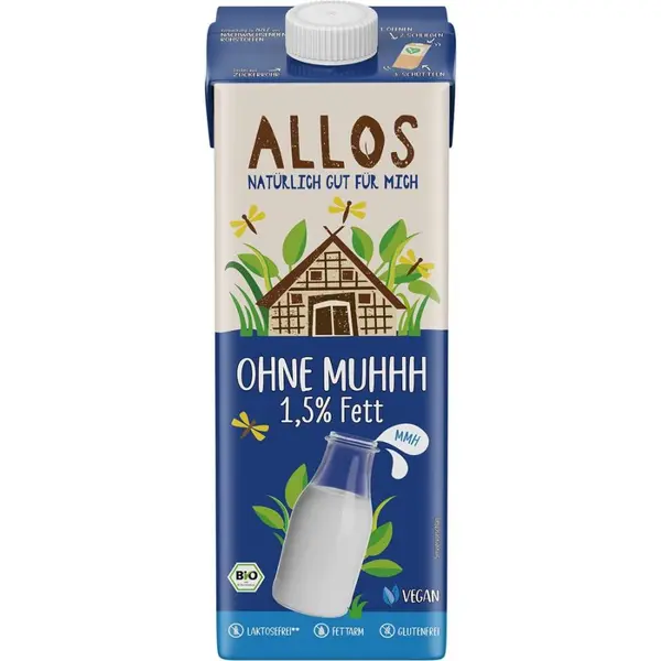 Bautura vegatala inlocuitor de lapte fara gluten si lactoza, eco - 1 L
