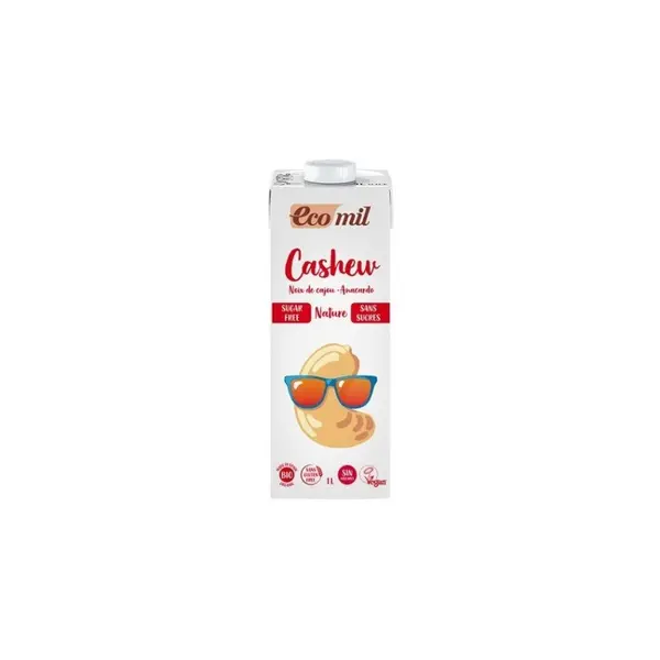 Bautura Vegetala BIO de Caju, fara Zahar, 1 l, Ecomil