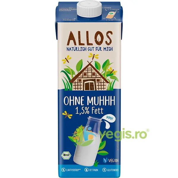 Bautura Vegetala de Cocos si Soia (Inlocuitor de Lapte) Ecologic/Bio 1L