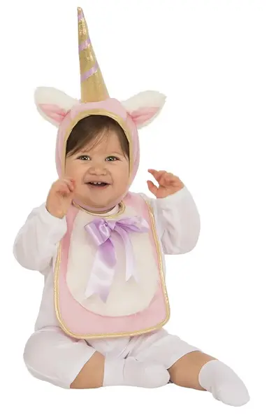 Baveta cu caciula Unicorn