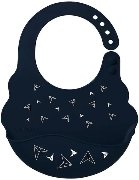 Bavetă din silicon Babyono - 829/07, negru