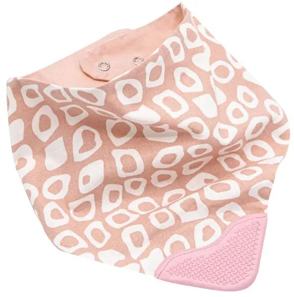 Bavete-bandana BabyJem - roz