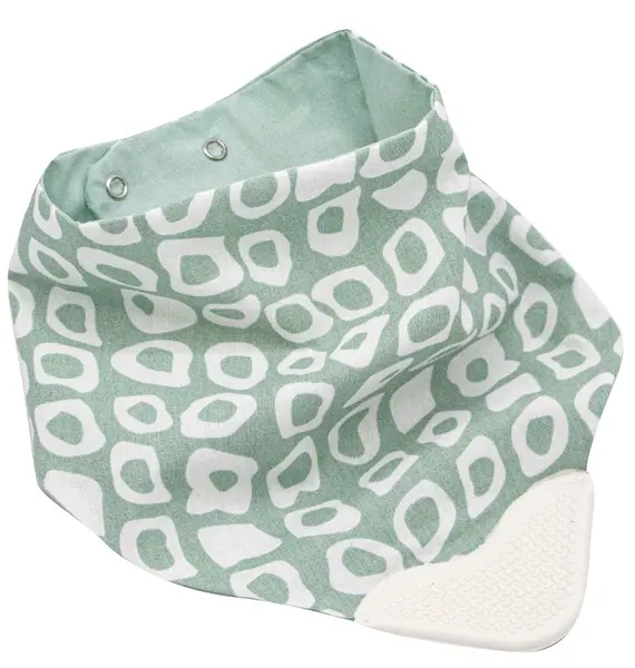 Bavete-bandana BabyJem - verde