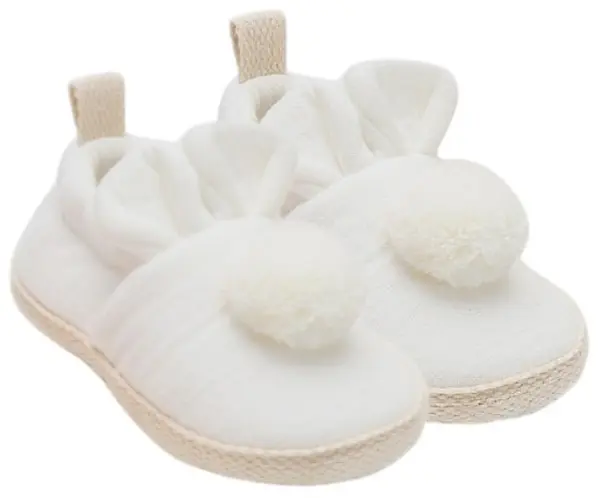 Bavete muselină pentru bebeluși Leoncino - Bunny, mărimea 19, albe
