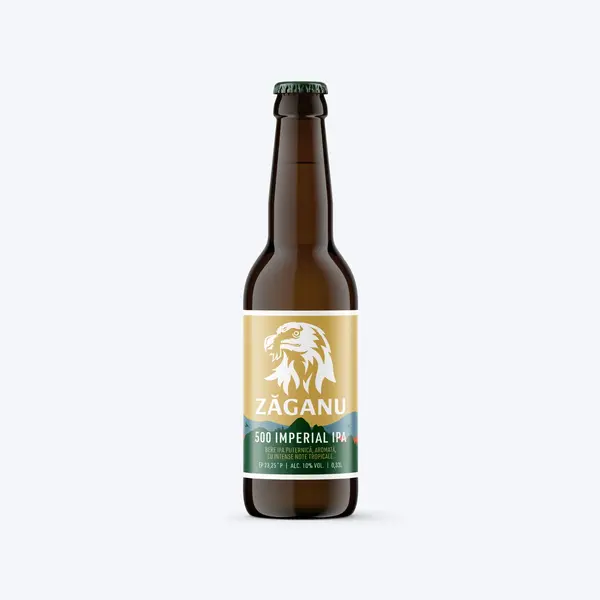 Bax, bere artizanală, Zăganu, Imperial IPA - Sticlă 0.33L / 6 buc.