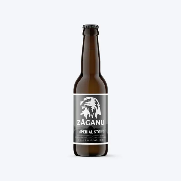 Bax, Bere artizanală, Zăganu, Imperial Stout - Sticlă 0.33L / 6 buc.