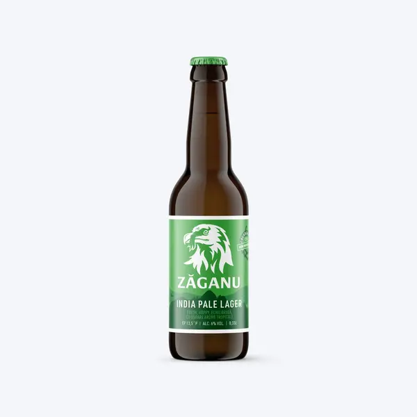 Bax, bere artizanală, Zăganu, India Pale Lager - Sticlă 0.5L / 6 buc.
