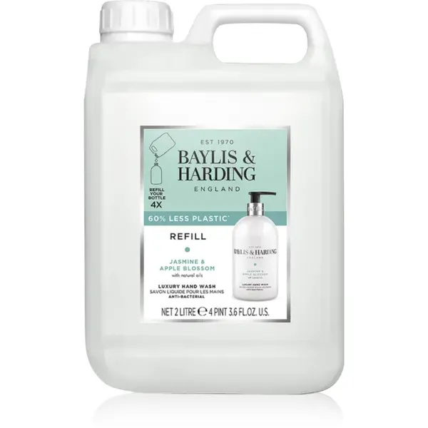 Baylis & Harding Jasmine & Apple Blossom Săpun lichid pentru mâini rezervă 2000 ml