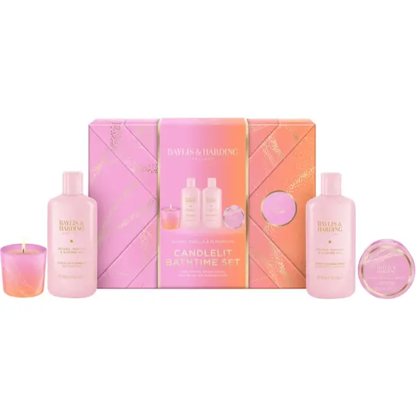 Baylis & Harding Jojoba, Vanilla & Almond Oil set cadou pentru baie