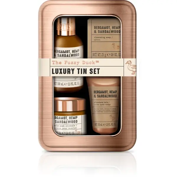 Baylis & Harding The Fuzzy Duck Bergamot, Hemp & Sandalwood set cadou de Crăciun pentru barbati