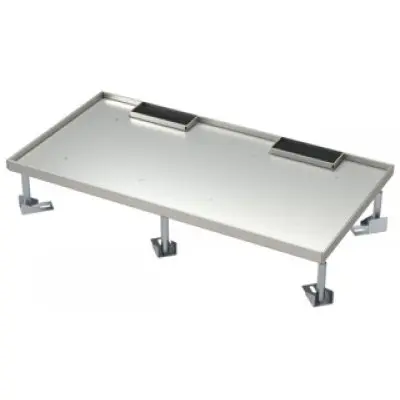 Baza doza de pardoseala 4x7M cu suport pt pardoseli duble, TEM Modul TEM-RB58S2-U