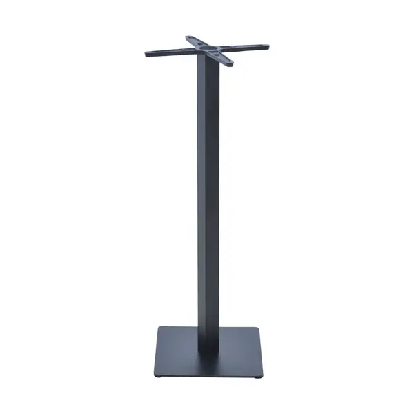 Baza mesei metalice Stada, neagra, D40x108 cm