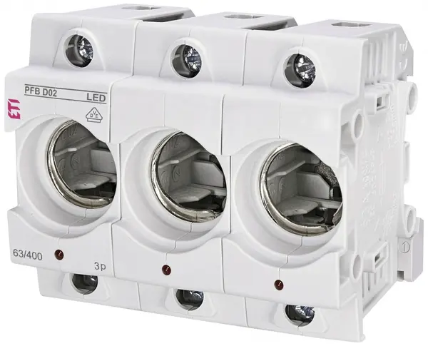 baza sigurante pfb d02 3p led 002510024