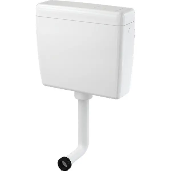 Bazin de WC cu Actionare Dubla, Alb, Alca