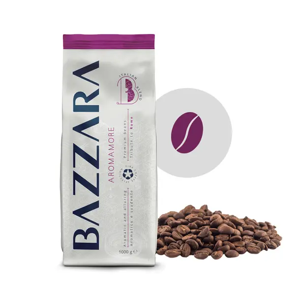 Bazzara Aromamore cafea boabe 1 kg