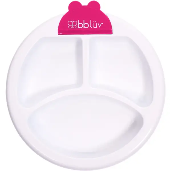 BBLÜV Platö farfurie compartimentată Pink 1 buc