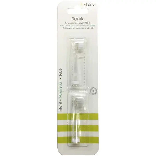 BBLÜV Sönik capete de schimb pentru periuta de dinti Kids 36m+ 2 buc
