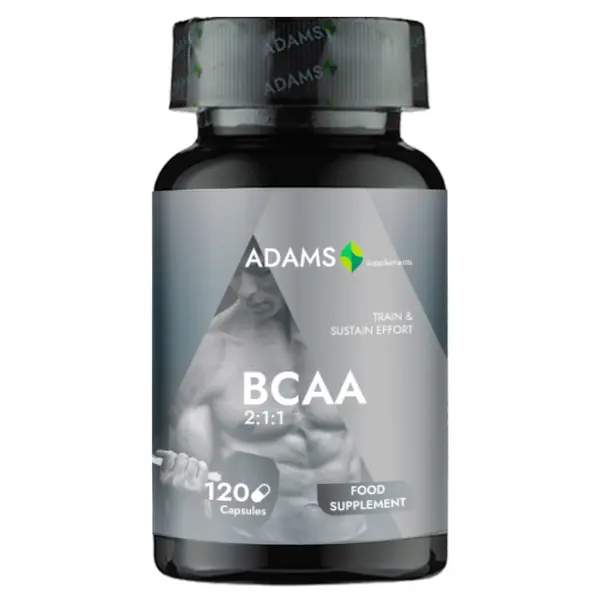 BCAA 2:1:1 2000mg, 120 capsule, Adams Vision