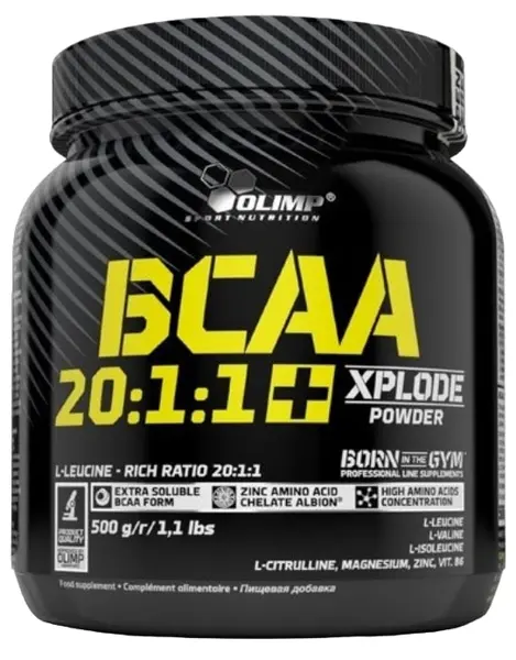 BCAA 20:1:1, cola, 500 g, Olimp