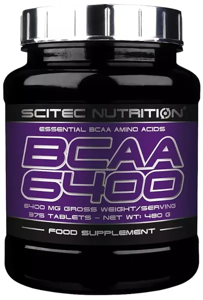 BCAA 6400, 375 tablete, Scitec Nutrition