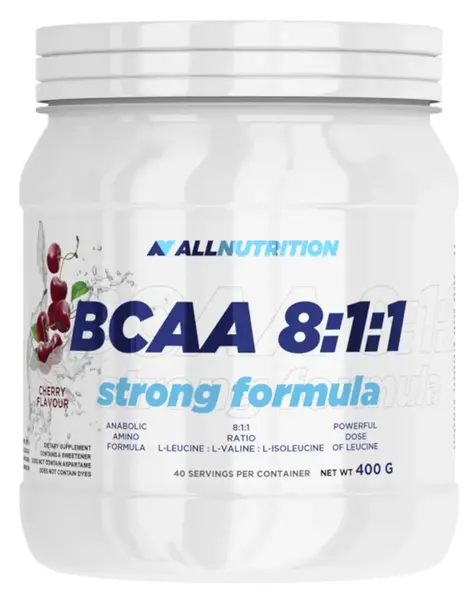 BCAA 8:1:1 Strong Formula, lămâie, 400 g, AllNutrition