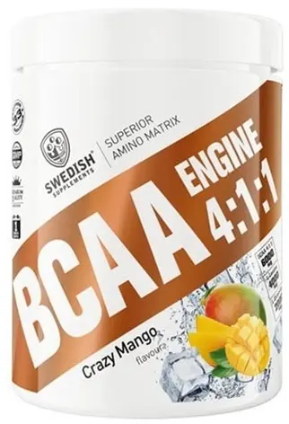 BCAA Engine 4:1:1, mango, 400 g, Swedish Supplements