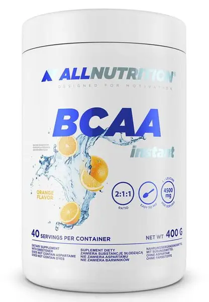 BCAA Instant, portocală, 400 g, AllNutrition