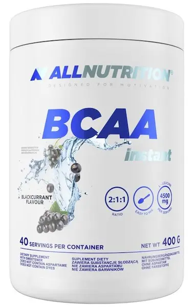 BCAA Instant, zmeură, 400 g, AllNutrition