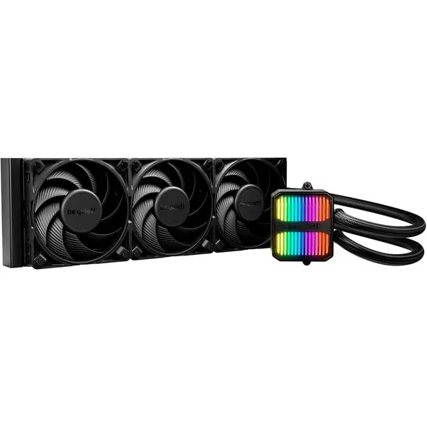 Be quiet! Cooler CPU Be quiet! Silent Loop 3, 360 mm, racire cu apa, RGB, 3 ventilatoare