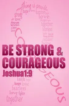 Be strong & courageous: Biblical Affirmations for Breast Cancer Patients and Survivors, Paperback/Kobalt Books