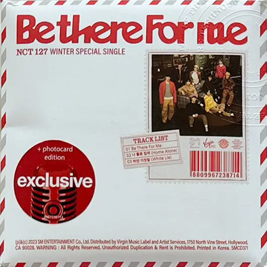 Be There For Me - Winter Special Single (Exclusive 2, House Version) | NCT 127