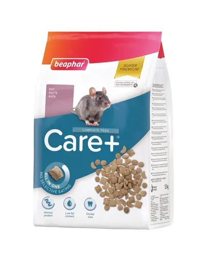 BEAPHAR Care+ Hrana pentru soareci si sobolani 1,5 kg