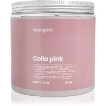 BeastPink Colla Pink pulbere pentru pregătirea băuturilor cu colagen