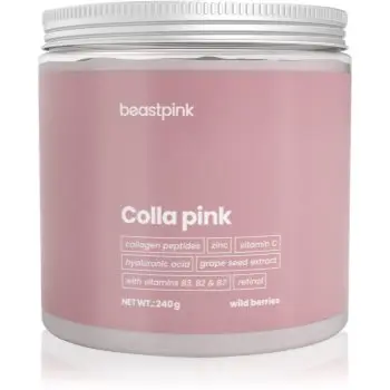 BeastPink Colla Pink pulbere pentru pregătirea băuturilor cu colagen