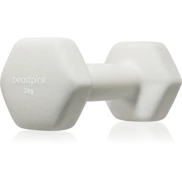 BeastPink Hex ganteră pentru o singură mână 2 kg