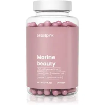 BeastPink Marine Beauty capsule cu colagen