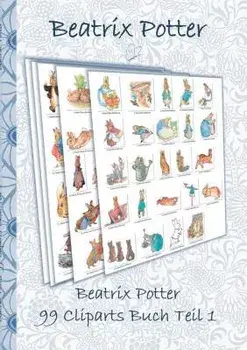 Beatrix Potter 99 Cliparts Buch Teil 1 ( Peter Hase ): Sticker, Icon, Clipart, Cliparts, download, Internet, Dropbox, Original, Filzer, Bleistift, Aqu/Beatrix Potter