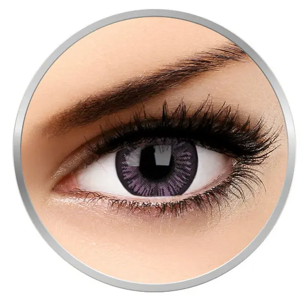 Beautiful Eyes Passionate Purple 90 de purtari 2 lentile/cutie