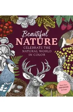Beautiful Nature Coloring Book: A Coloring Book to Celebrate the Natural World - Editors Of Chartwell Books