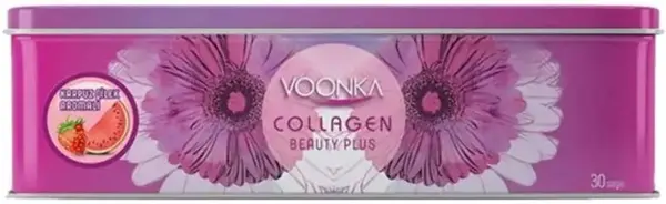 Beauty Collagen Plus, măr cu pepene, 30 plicuri, Voonka