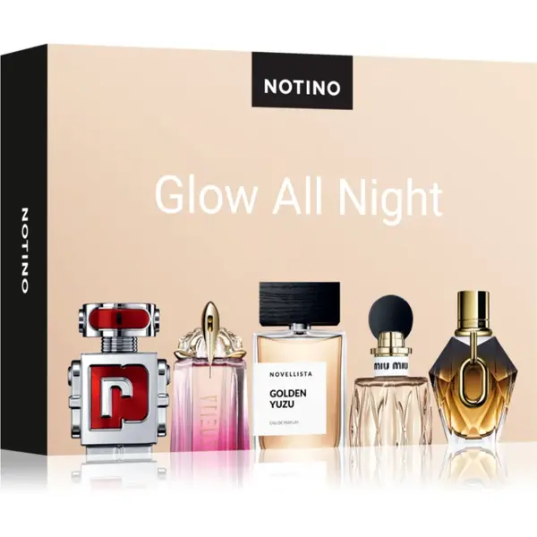 Beauty Discovery Box Notino Glow All Night set unisex
